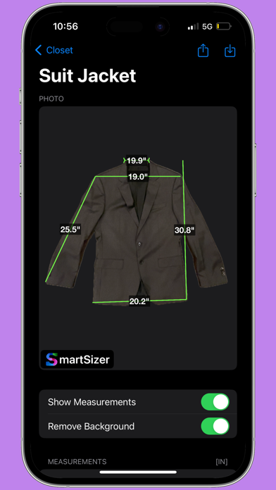 SmartSizer - 衣類測定のおすすめ画像7