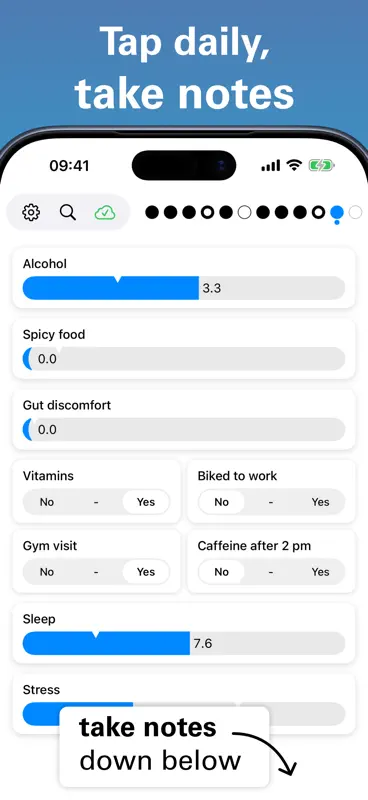 Correlate: Life Journal screenshot 1 of 8