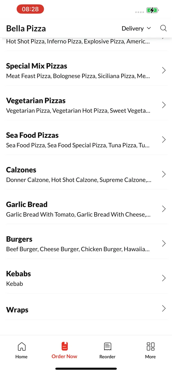 Screenshot #3 pour Bella Pizza StocktononTees