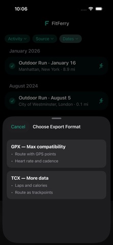 FitFerry Screenshot 4 of 5