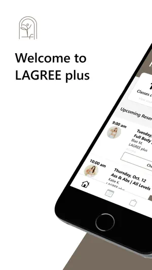 LAGREE plus screenshot 1