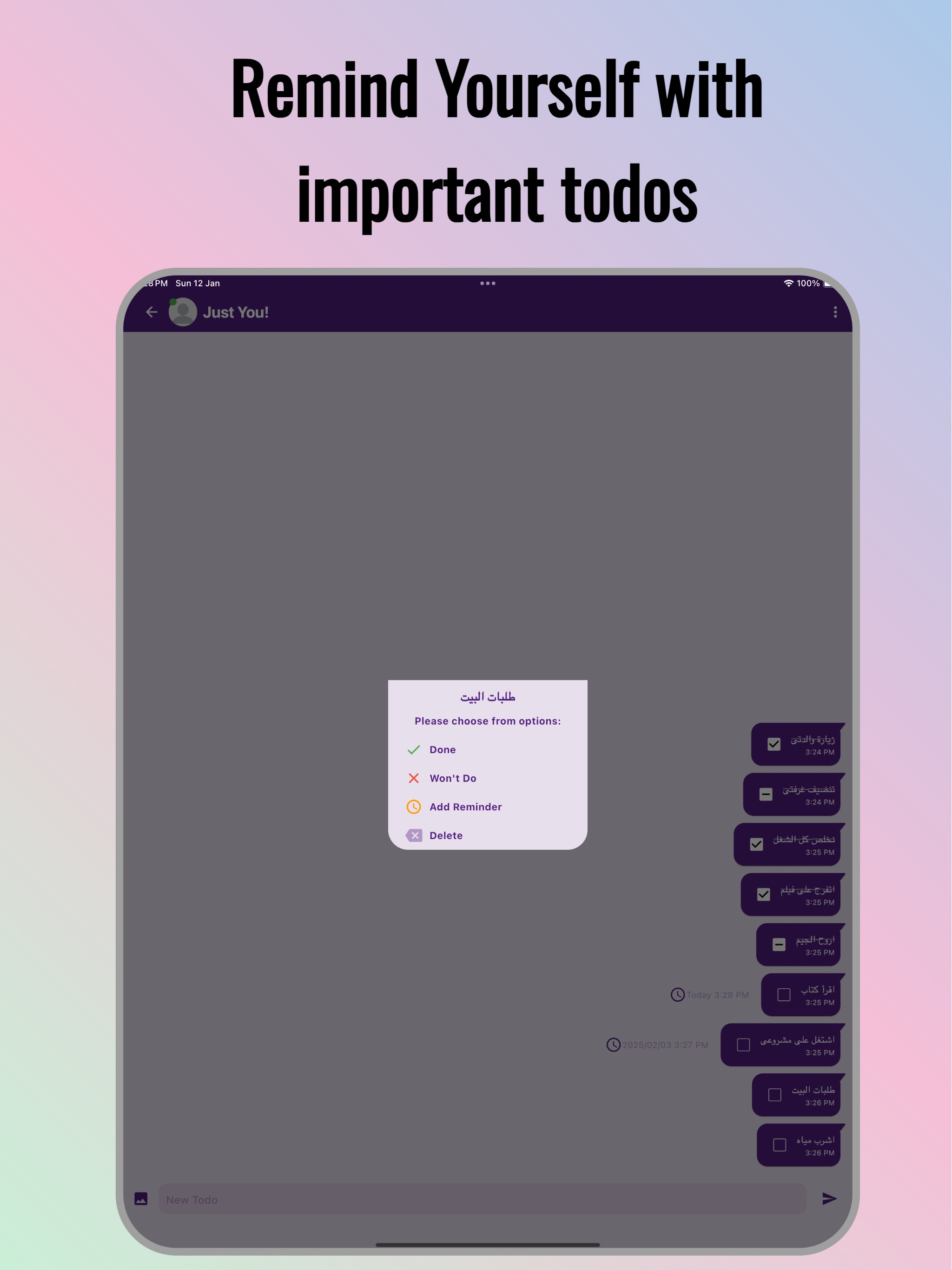 Matensash - To Do List by Chat screenshot 12