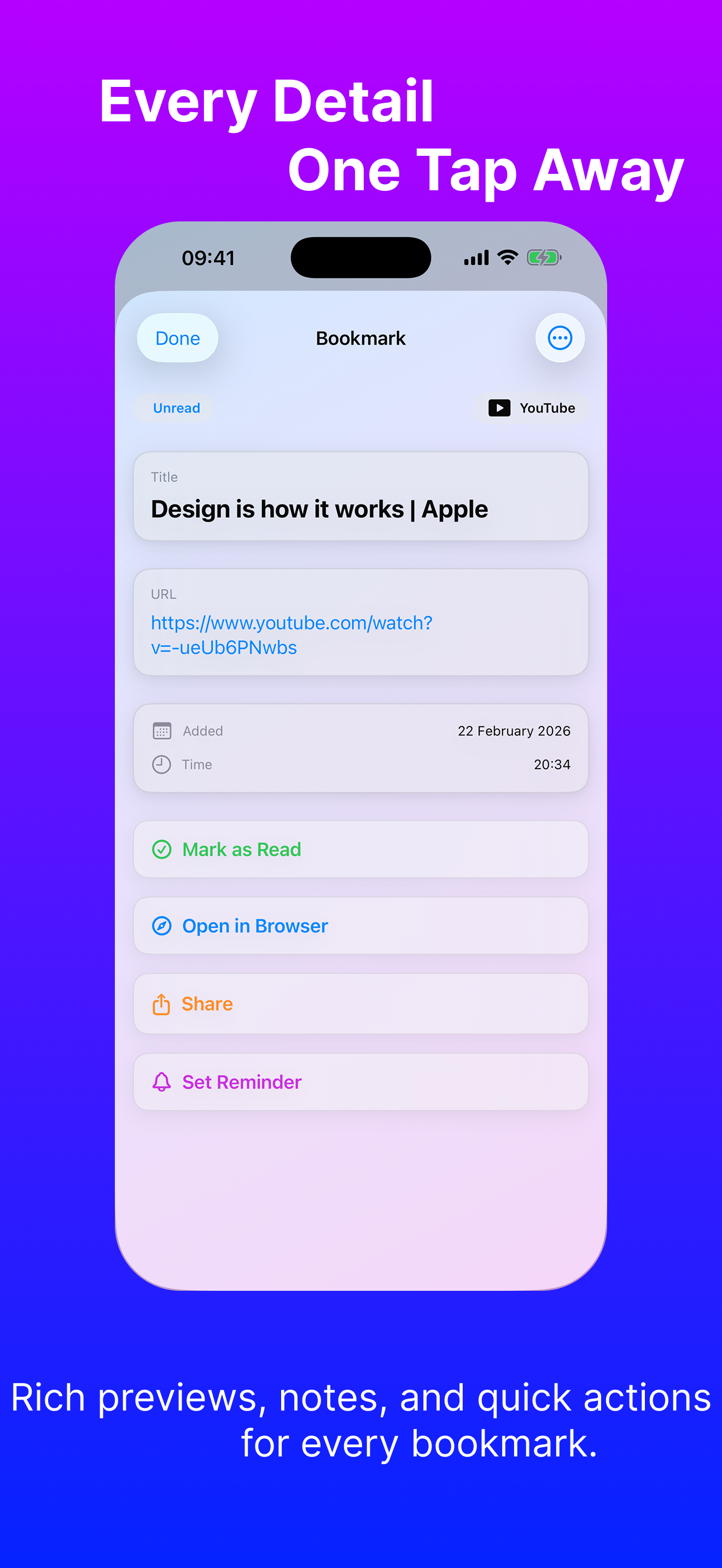 MindShelf - Bookmark Manager