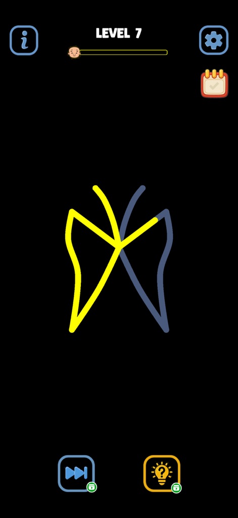 Single Line Drawing Challenge - Games App | MWM