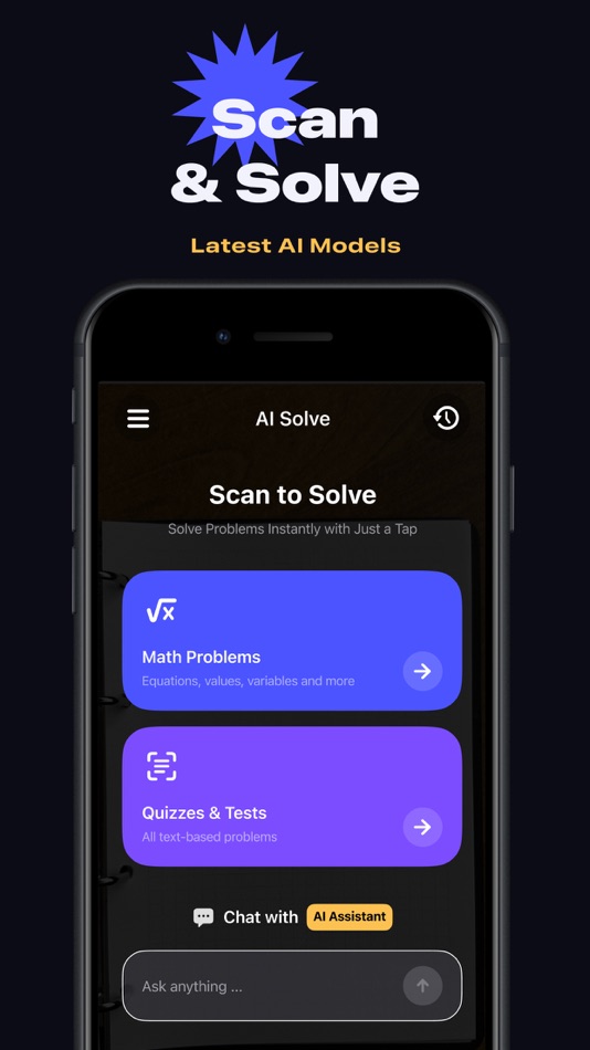 #1. AI Solve Math Homework Helper (iOS) بواسطة: Yauheni Hramiashkevich