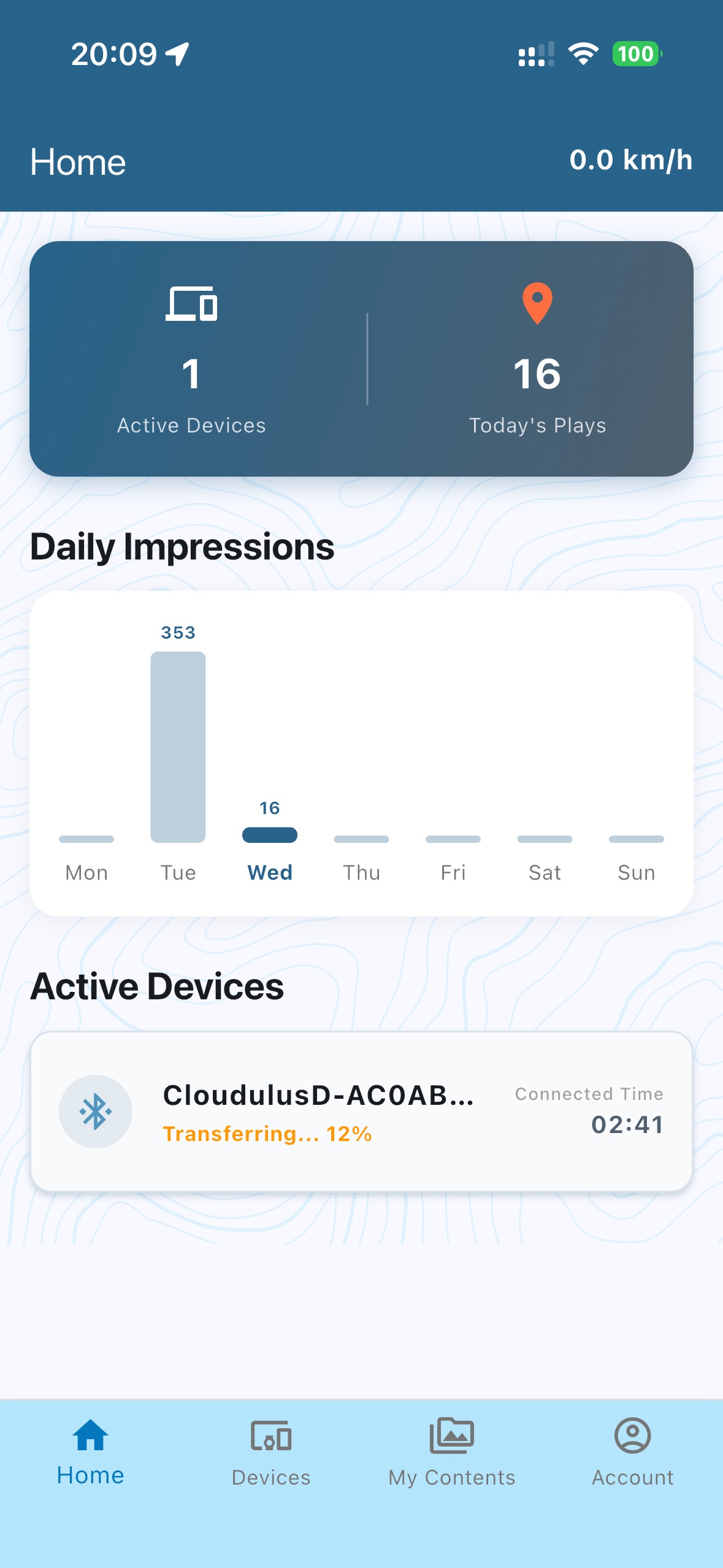 Screenshot 1 of CloudulusDisplay