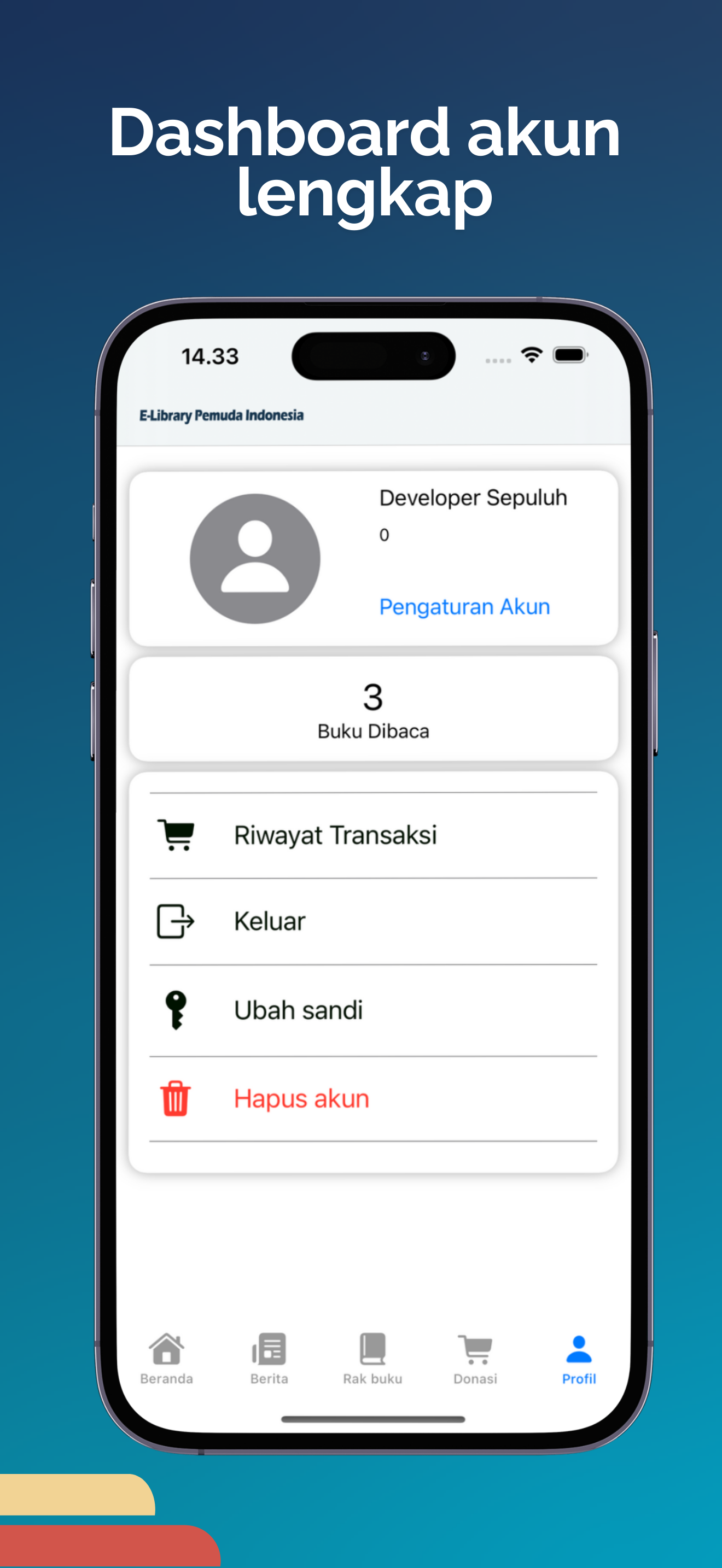 E-Library Pemuda Indonesia screenshot 6