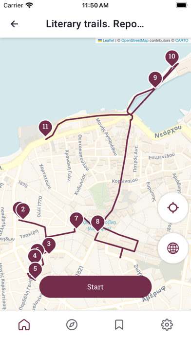 Kazantzakis Routes Screenshot
