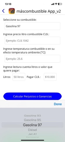 mascombustible App_v2 screenshot