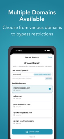 SnapBox Pro: Private Temp Mail screenshot