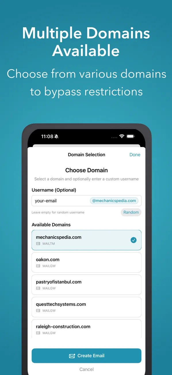 SnapBox Pro: Private Temp Mail Screenshot 5