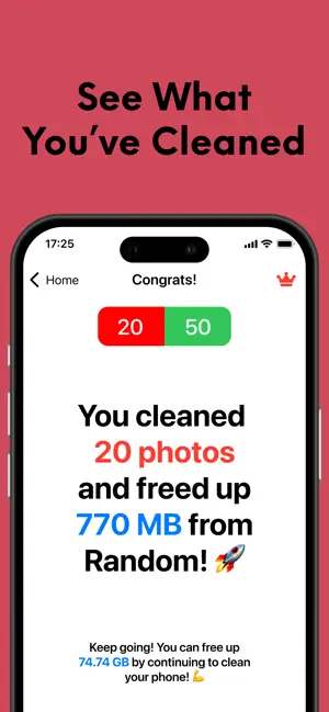 Swipe Up: Phone Photo Cleaner screenshot 4