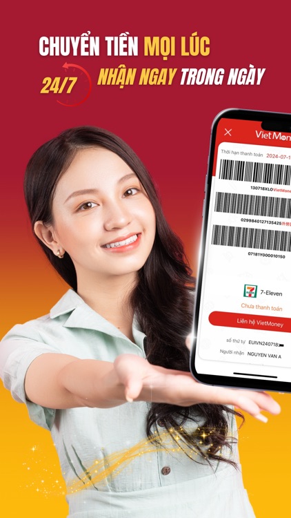 VietMoney：Đài Việt chuyển tiền