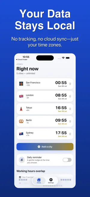 World Time Zones App screenshot 4