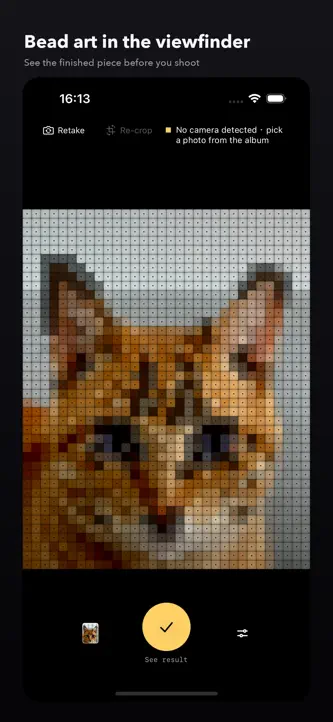 Pixel Bounce: Bead Art Camera screenshot 4