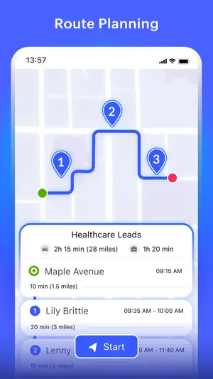 RouteIQ for Zoho CRM screenshot 2