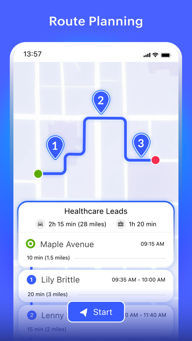Screenshot #2 pour RouteIQ for Zoho CRM
