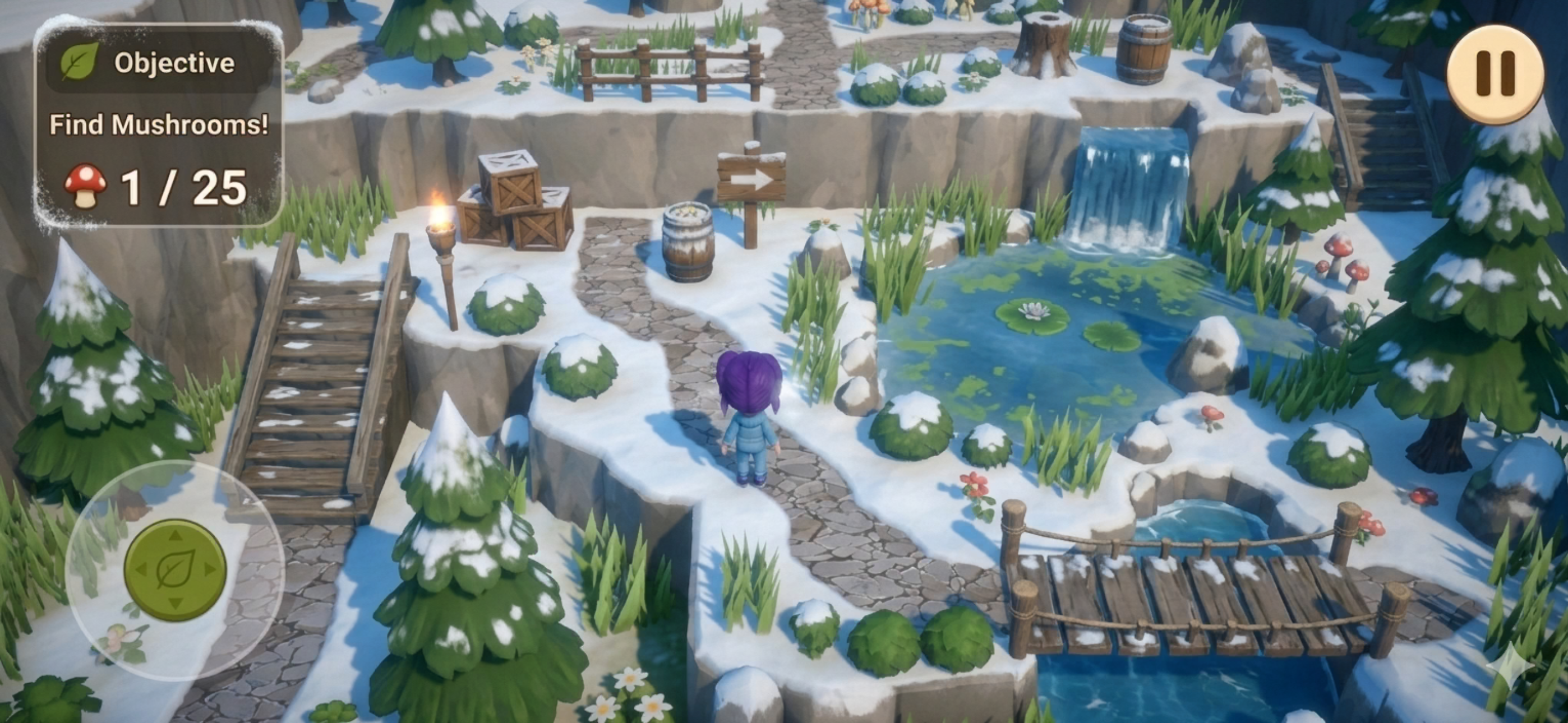 Plants Hate Her In Lost Forest