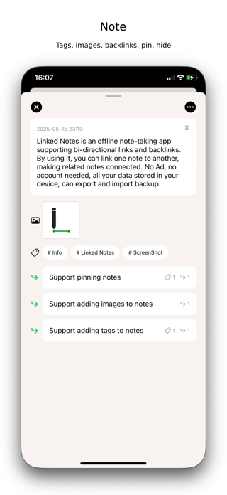 Linked Notes - Bi-directional Screenshot 2 of 4