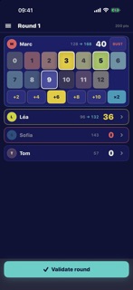 Sept! Card Game Score Keeper screenshot 1