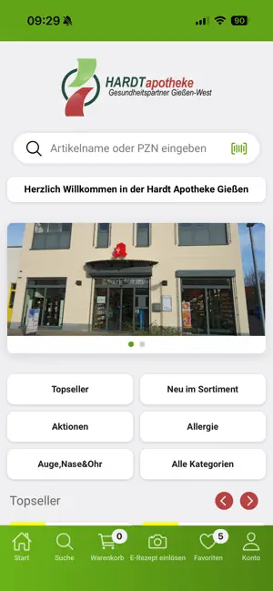 Hardt Apotheke screenshot 1