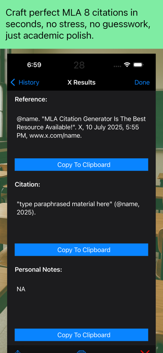 MLA Citation Generator Screenshot 3 of 5