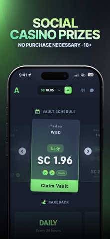 Acebet Social Casino & Slots iPhone screenshot 7