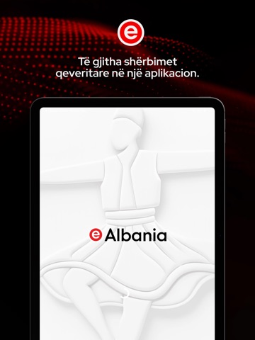 e-Albania iPad screenshot