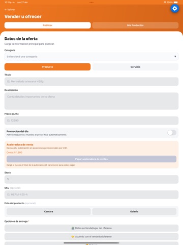 La Rioja Comercia iPad screenshot 2
