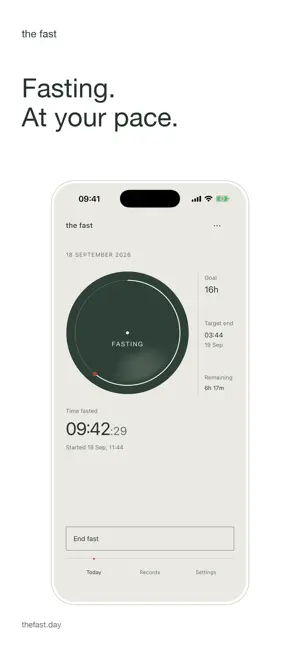 The Fast: Fasting Timer screenshot 1