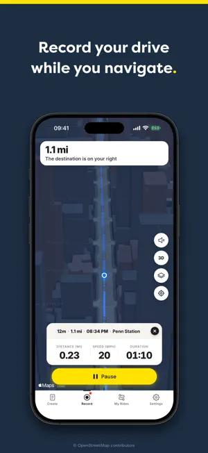 Rood – Drive & Ride Tracker screenshot 1