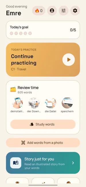 Sentence Forge screenshot 1