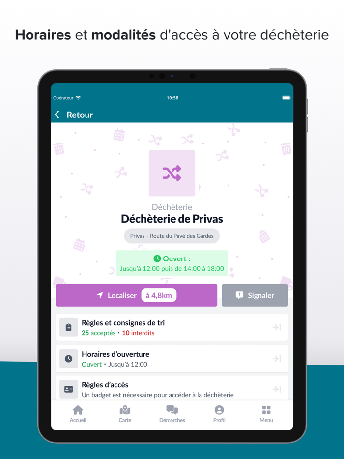 Mes Déchets - CAPCA