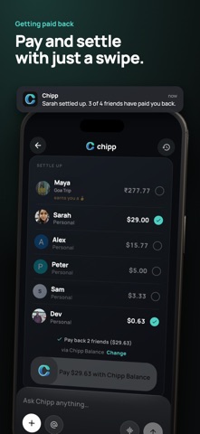 Chipp: Split Bills & Expenses Screenshot 7 of 7