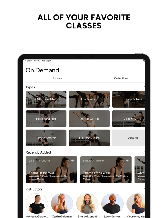 The Montana Method Live iPad screenshot 3 - Health & Fitness app