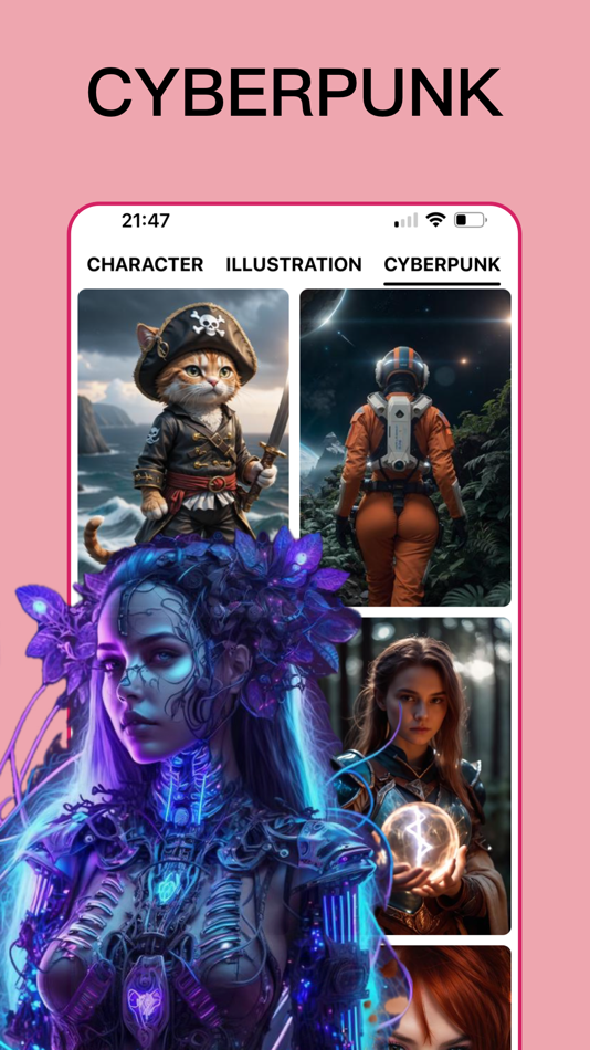 #5. AIArt - AI Picture Generator (iOS) 由: Wuhan Qiyin Network Technology Co., Ltd
