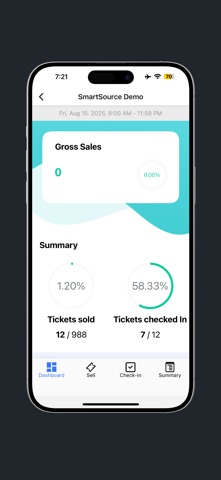 SmartSource Checkin screenshot
