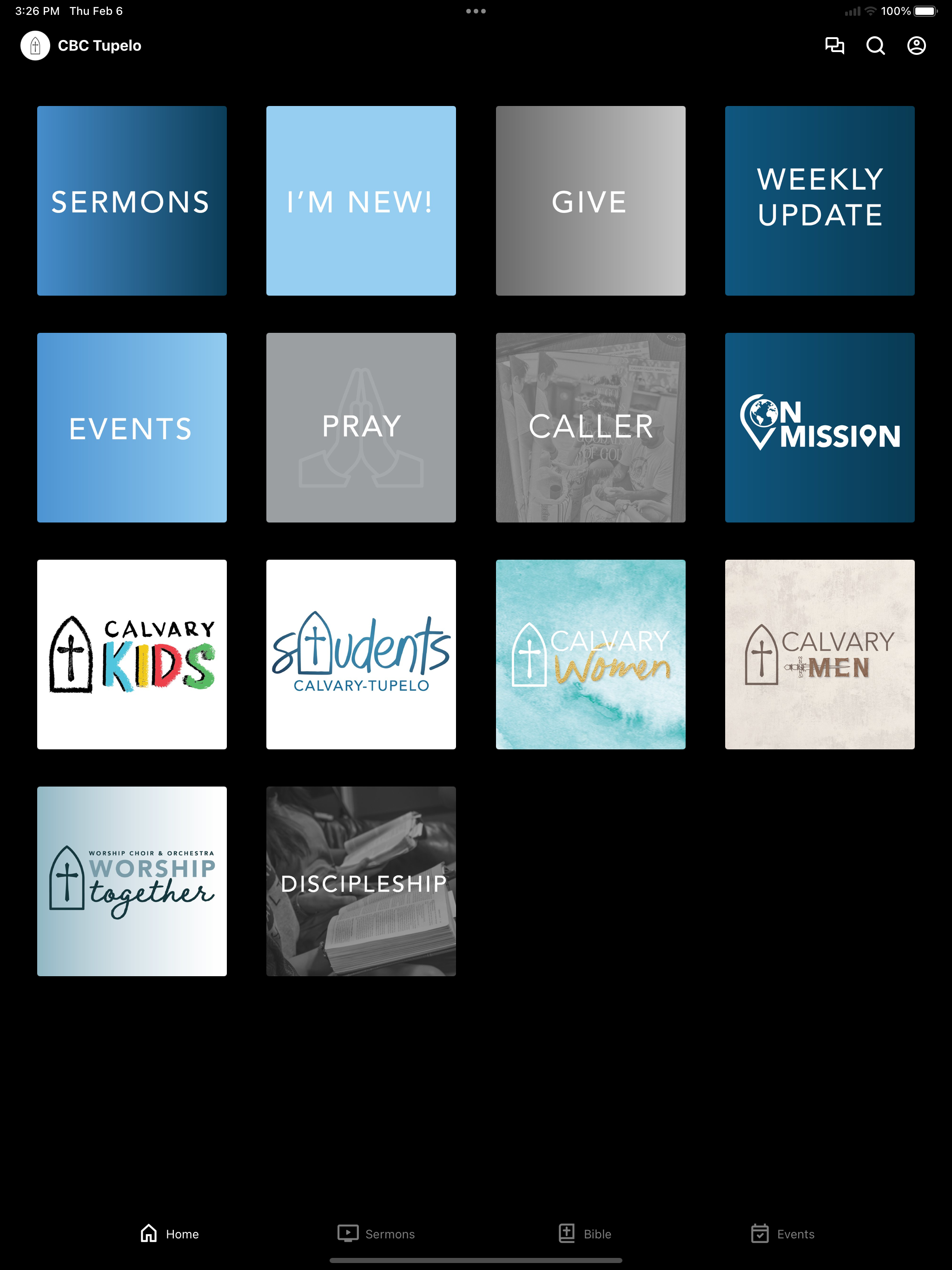 Calvary Baptist Tupelo