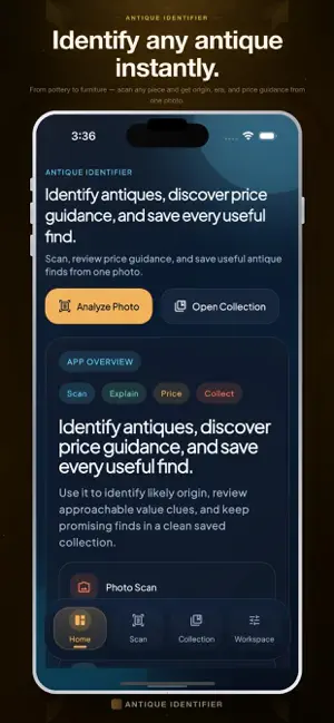 Curin AI: Antique Identifier screenshot 1