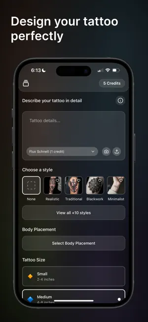 Inko - AI Tattoo Generator screenshot 2