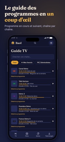 Baol Player - M3U & EPG Player Screenshot 2 of 5
