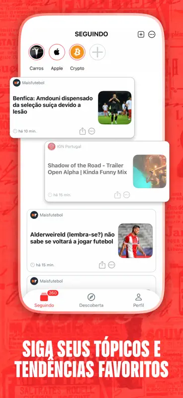 Newsreadeck: Leitor Notícias screenshot 3 of 6