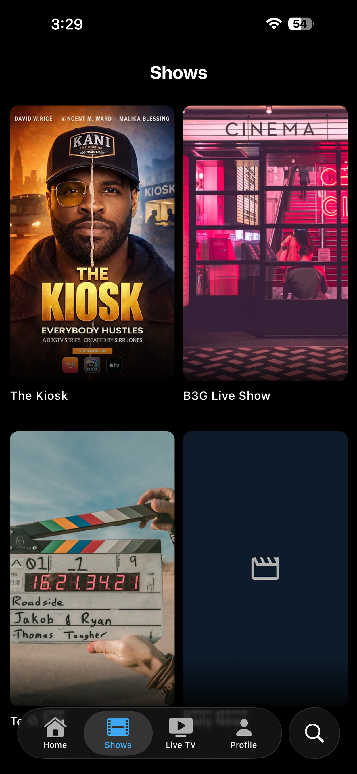 B3G TV App