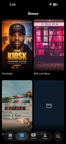 B3G TV App Screenshot 3 of 5