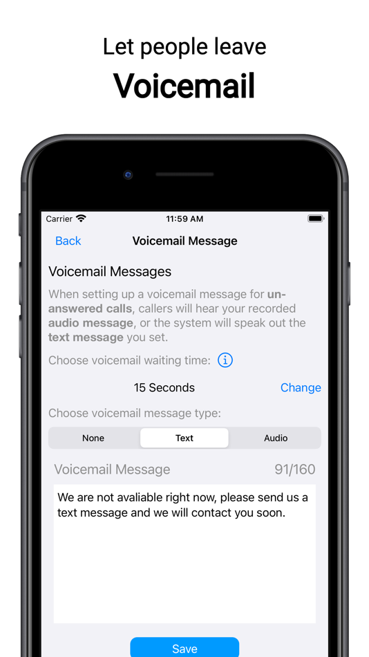 #7. Second Phone Number: Text Call (iOS) 由: AutoBizLine, Inc.
