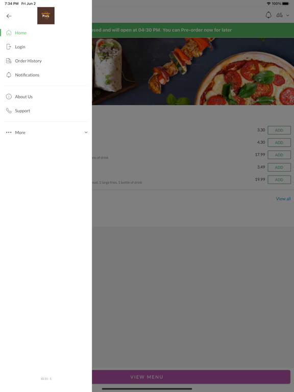 Screenshot #6 pour Godfather Pizza Dudley.