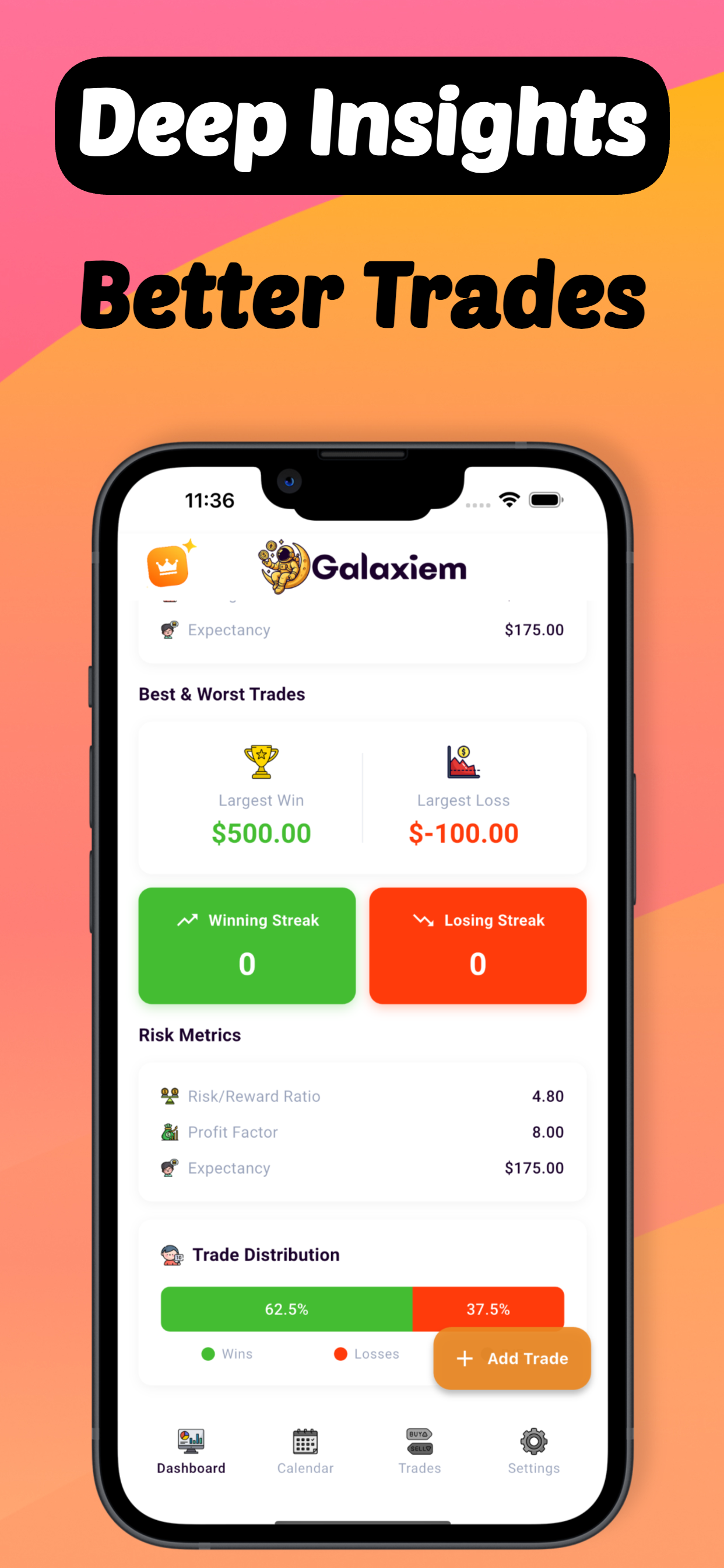 Trading Journal - Galaxiem screenshot 3
