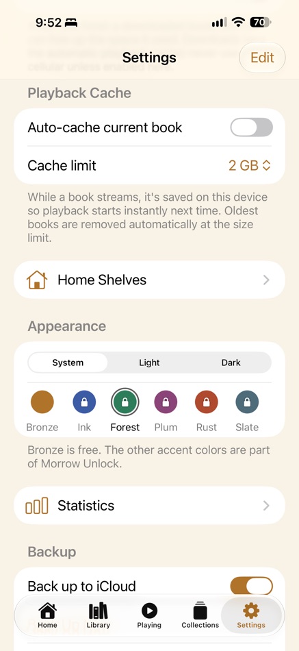 #6. Morrow Audiobook Player (iOS) De: Liftbridge Labs LLC