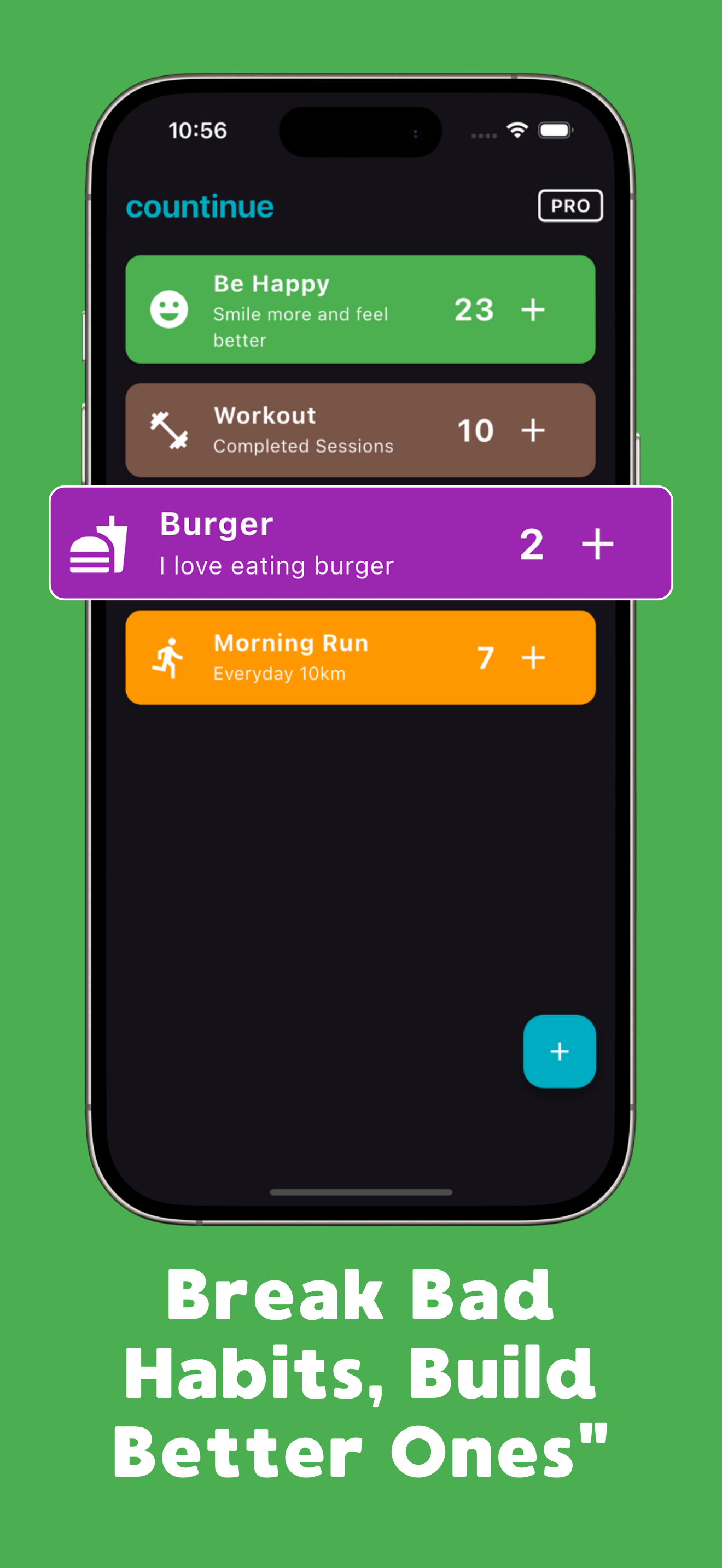 Countinue – Count Your Habits