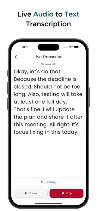 AI Transcript: Audio to Text Screenshot 6 of 9